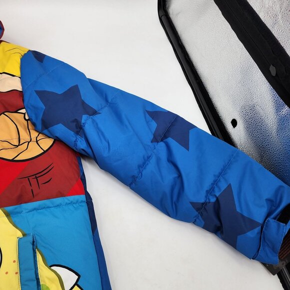 Members Only Nickelodeon Jacket CatDog Rugrats Hey Arnold Spongebob Large NEW - Picture 6 of 13